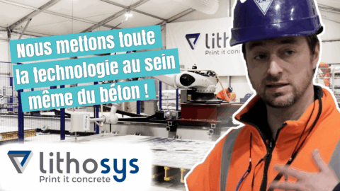 L’impression 3D avec un bras robotisé  et encre monocomposant / Olivier Martinage, Lithosys Groupe Vicat