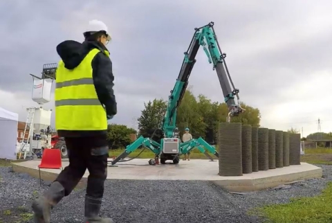 Chantier : Construction d'un pavillon à Bruay-sur-l'Escaut (59)/ Constructions-3D